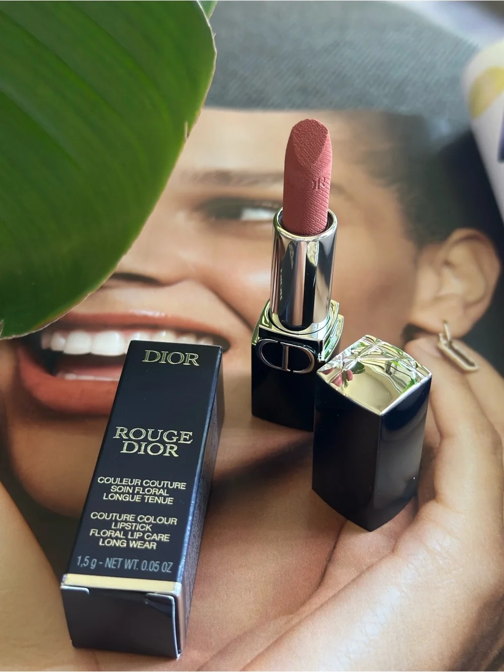 NEW Dior Rouge Dior Couture Colour Lipstick- 100 Nude Look Velvet